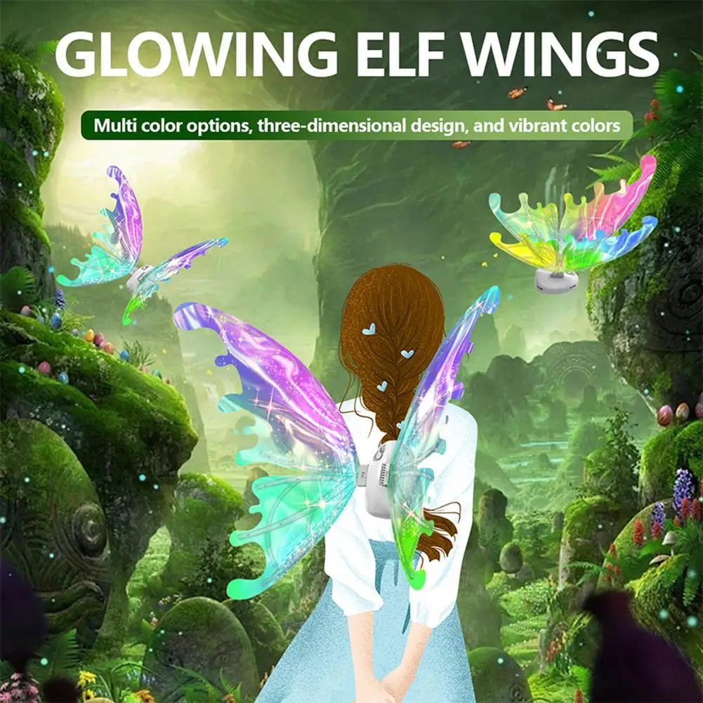 FlutterGlow: DIY LED Butterfly Wings