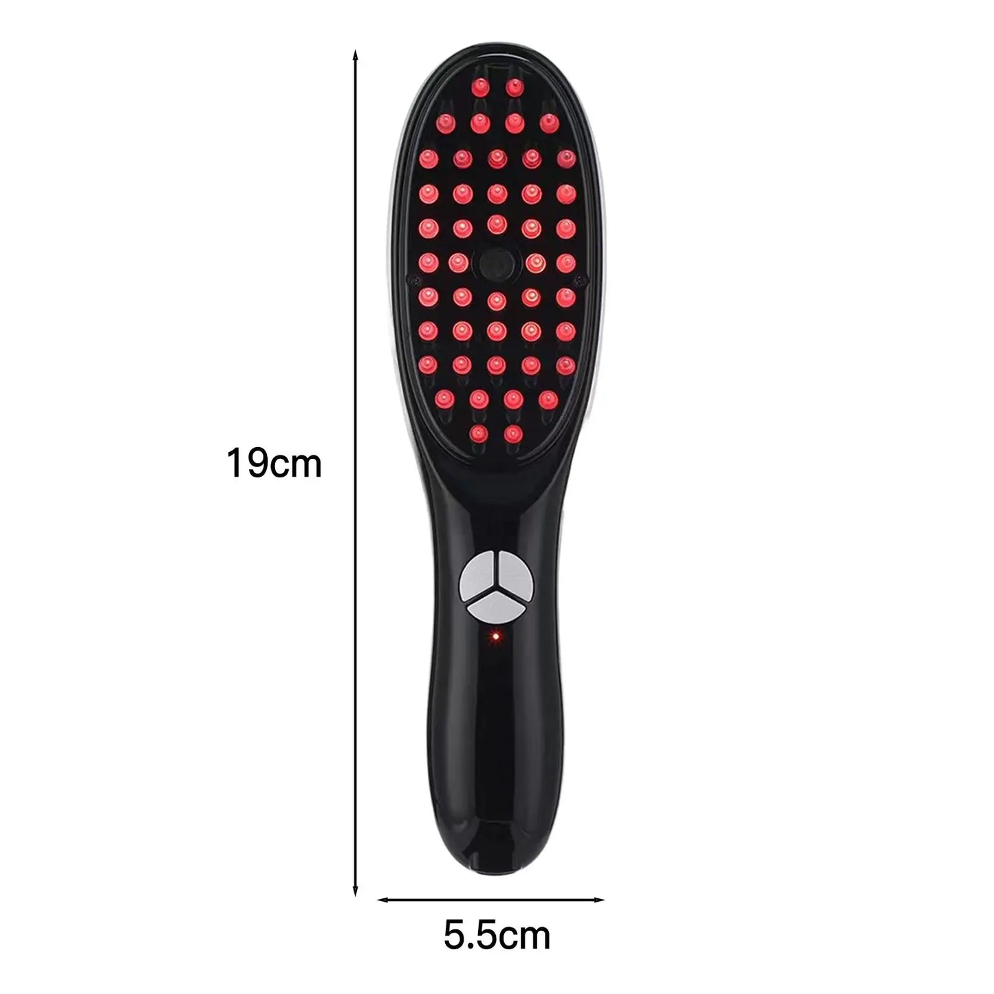 LuminaGro: Electric LED Scalp Massage Comb