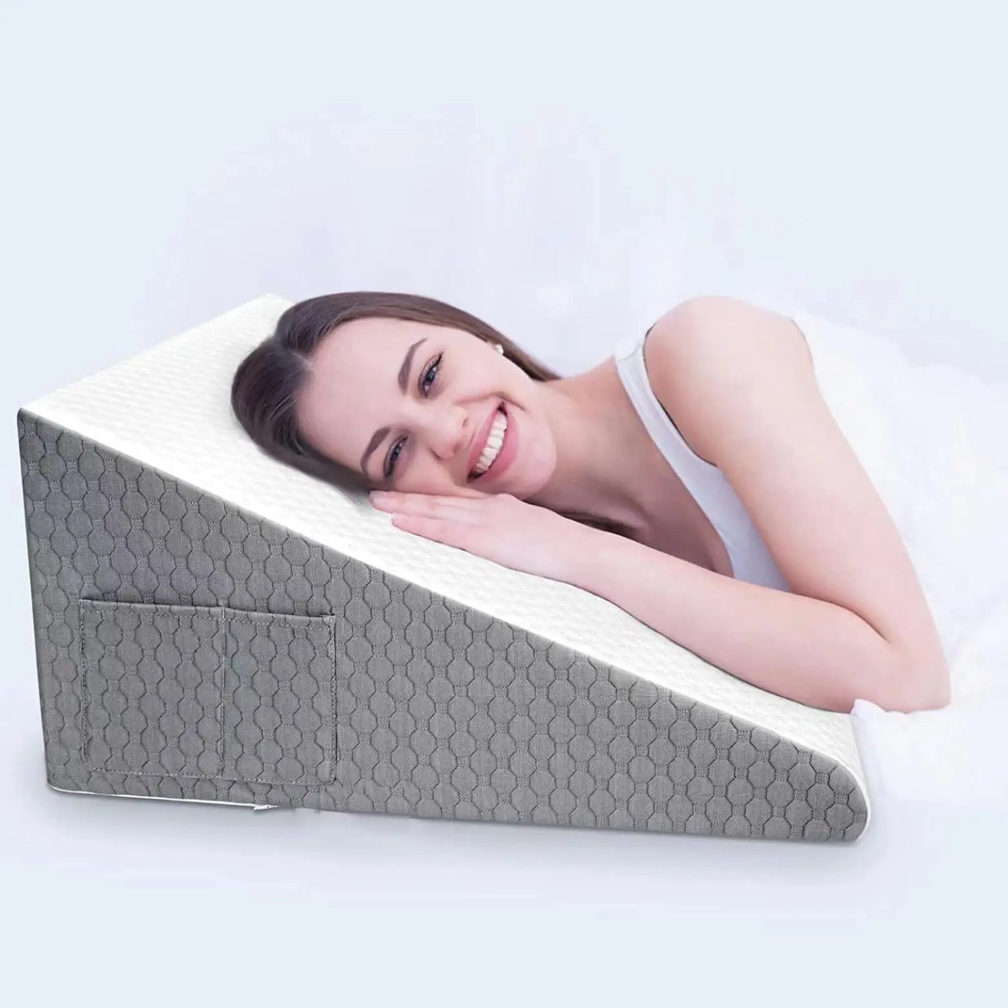 Premium Memory Foam Wedge Pillow