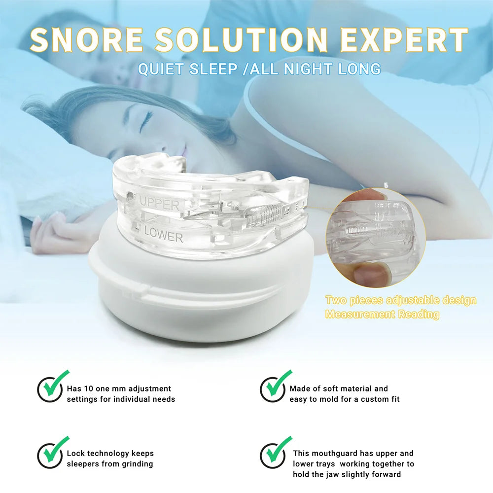 SilentGuard: Anti-Snoring & Bruxism Mouthpiece