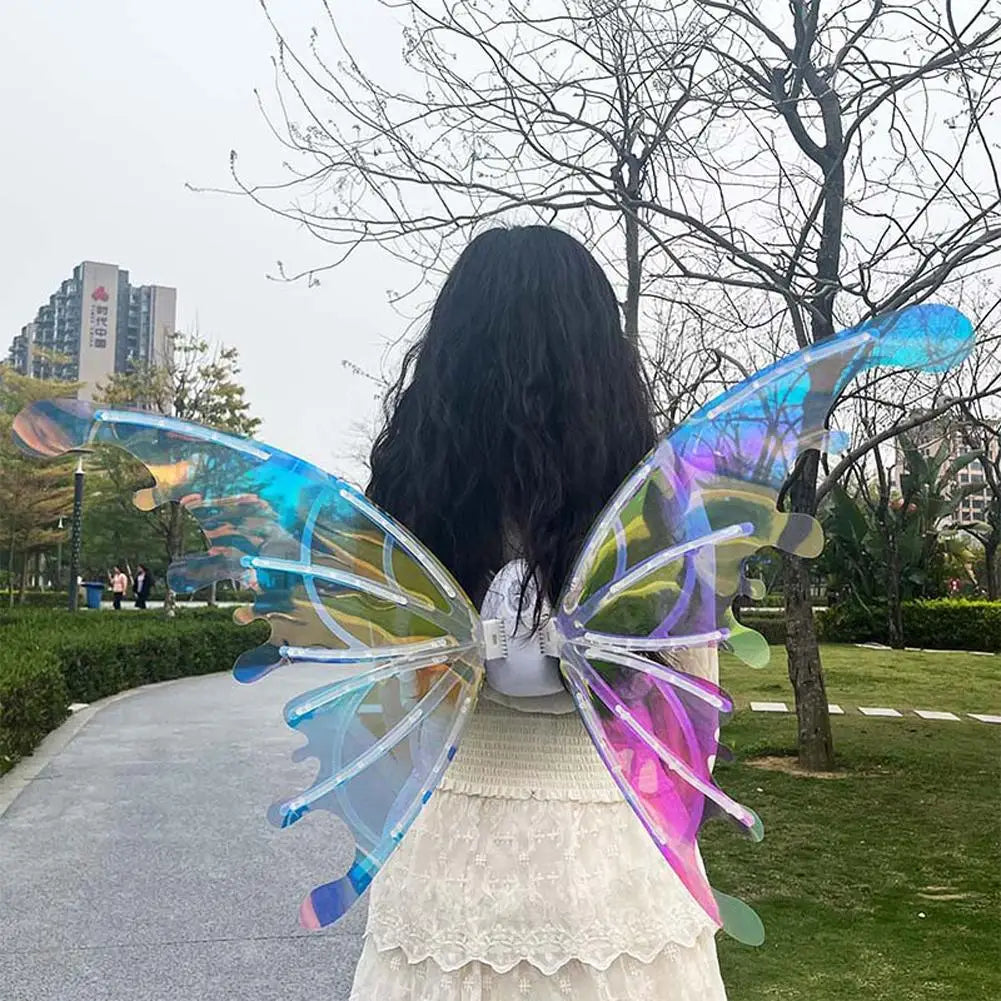 FlutterGlow: DIY LED Butterfly Wings