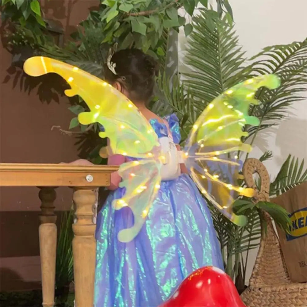 FlutterGlow: DIY LED Butterfly Wings